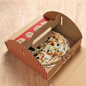 Wholesale Pizza Packing Box with Handle