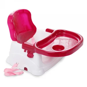 Wholesale portable plastic baby feeding chair With Belt