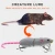 Import wholesale price Pike Freshwater fishing 85mm/17g hard fishing mouse lure floating lure rat bait gree sample from China