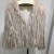 Import Wholesale Real Raccoon Fur Coat Women Genuine Fur Jacket With Sequins Lady Fur Outerwear from China