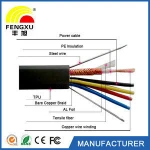 wholesale Spare parts elevator video control cable 4 core power cable