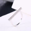 wholesale wedding accessories unique eternity ring with write gold
