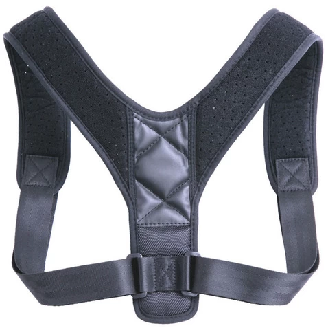 Wholesale Women Men Back Posture Support Strap Shoulder Corrector Brace Humpback Correction Belt