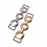 wholesales Zinc Alloy Chain For Shoe Accessory women sandal buckle belt decoration ladies sandals fashions buckle