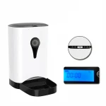 Wifi remote control 4.5L dog food feeder smart interactive pet dispenser microchip automatic pet feeder