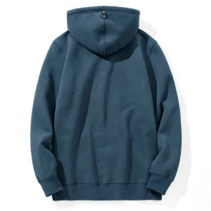 winter custom design half zip heavyweight cotton fleece hoodie men