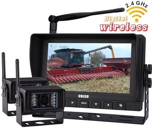 Wireless camera system for Farm agricultural machinery equipment