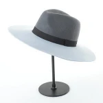 Wool Felt Two Colors Jazz Fedora Hats Wholesale