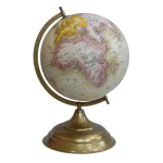 World map Globe-Wholesale decorative world globe popular Metal educational world globe 8"