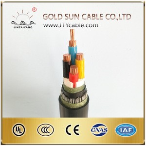 XLPE insulated circular steel wire armoured PVC sheathed electric cable