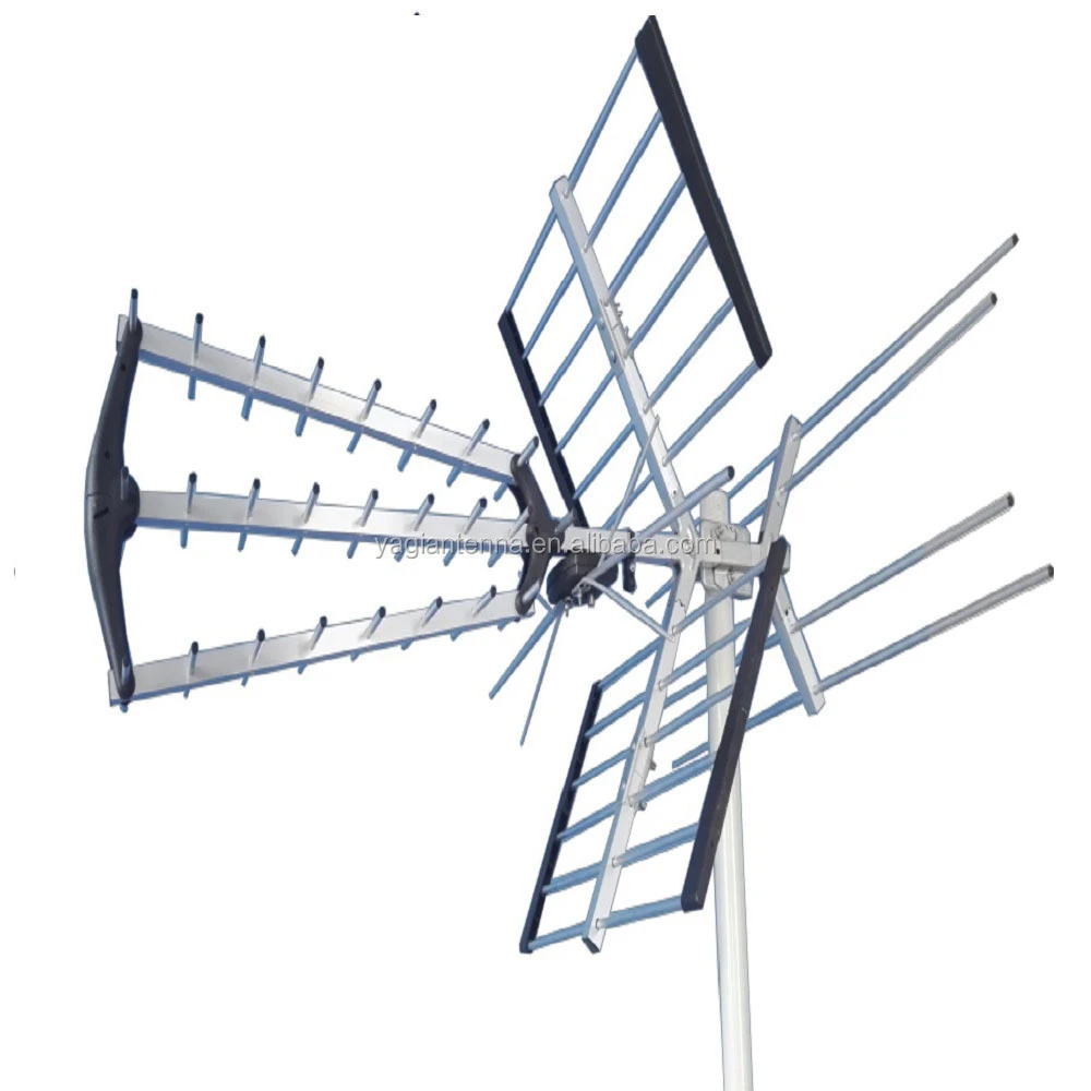 yagi antenna outdoor tv antenna china hd-27e Promotion  High gain 13dbi DTMB 470-862MHz DVB-T2   export to EurChinese factories