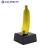 Import Yellow Banana Trophy on Black Base Custom Engraved Text Perfect Corporate Award Hand Painted Heavy Resin Cast For Business Sales from China