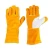 Import Yellow Cow Split Leather Reinforced Palm Heat resistant Welding Gloves from China