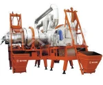 YHLB20 double Rollers asphalt concrete mixer machinery asphalt mixing plant