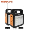 YOBOLIFE LM-3609 Mini Solar Home Lighting System Best Selling Solar Power System 3.2V Solar Energy DC System with Mp3 FM Radio