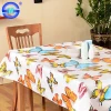 YUMINSHENG outdoor restaurant PVC tablecloth rolls+plastic table cloth