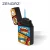 Import ZENGAZ EU Inventory Stock Custom Logo Refillable Turbo Cigarette Smoking Jet Flame Lighter from China