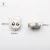 Import Zinc Alloy  Custom Cord Ending Stainless steel Metal Stopper for apparel smooth surface from China