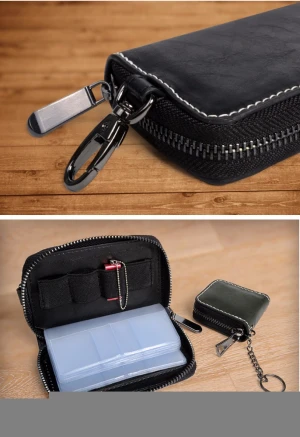 Zipper Memory Card Case