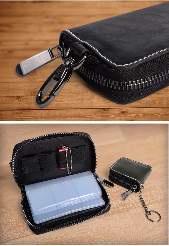 Zipper Memory Card Case