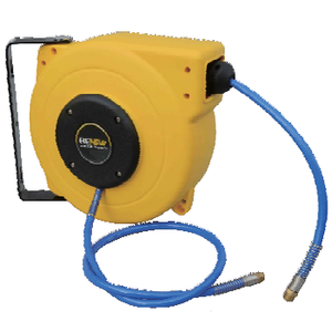 ZQ150Pneumatic PU MESH extension retractable spring automatic hose reel with beautiful color