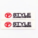 ZT Wholesale Custom Embossed Brand Name Logo Injection Clear Soft  PVC patch Rubber Patches Labels for Backpack
