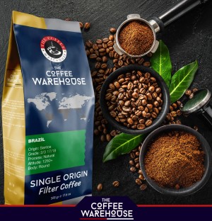 arabica coffee Single Origin Brazil santos ground coffee high quality