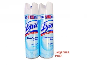 Lysol Disinfectant Spray Crisp Linen Scent 19oz