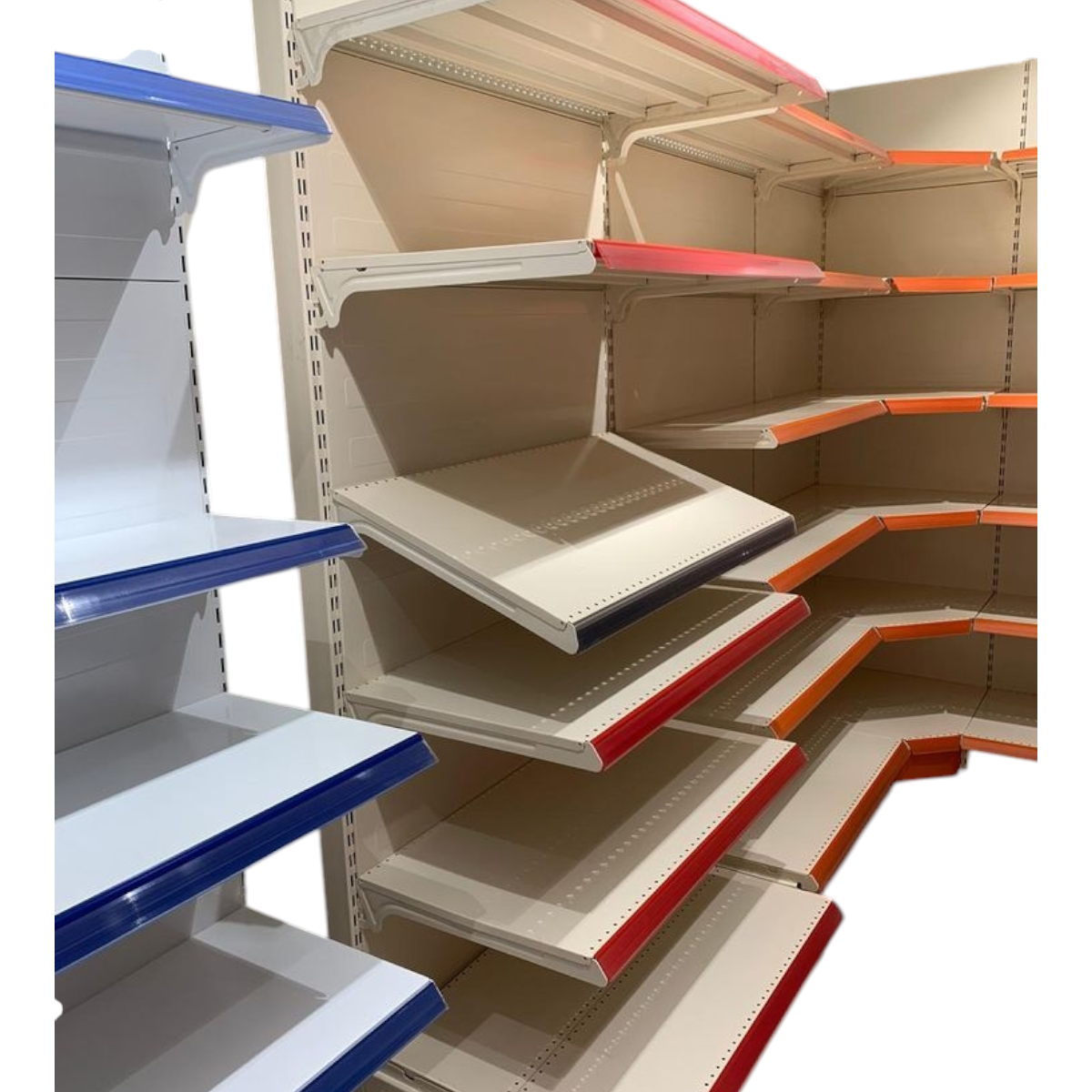 Buy Heavy Duty Supermarket Metal Shelf System | Modular Retail Display ...