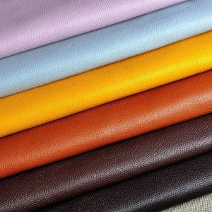 Wrinkle Resistant PU Leather Material