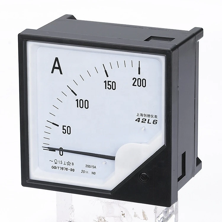 0.1 To 100A Voltmeter Moving Iron Type Ac Analog Panel Meter Voltmet Ammet