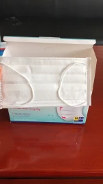 3 ply nonwoven disposable face masks with CE certificate