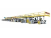High speed corrugated board production line