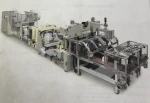 OMET (Italy) table napkins converting machine + packer