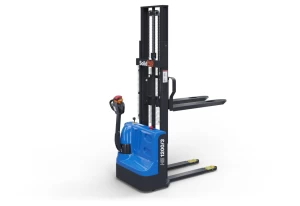 Fully powered electric walkie stacker, lifting height 86 - 3.000 mm, WLL 1.200 kg