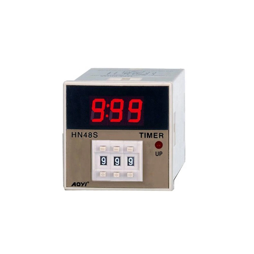 0.1s-99hour digital twin timer DH48S-S time delay relay