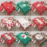 Christmas Wholesale custom table clothwaterproof for party