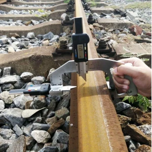Digital Rail Hear Wear Gauge for Rail head Wear and Side cutting rail wear measuring equipment