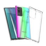 wholesale ultra thin soft clear tpu edge acrylic back phone case for samsung Galaxy Note20 Note 20 Ultra 5G