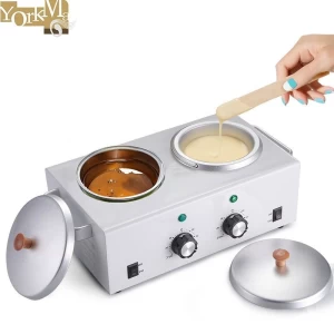 5lbs Double Wax Warmer Machine Honey Pot Professional Electric Wax Heater with Adjustable Temperature