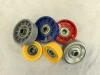 Expandable Skate Wheel Gravity Conveyor roller bearing For Container Truck Unloading