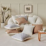 cable knit cushion cover