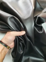 Premium Black Sheep Nappa Leather: Luxurious Quality for Your Finest Creations