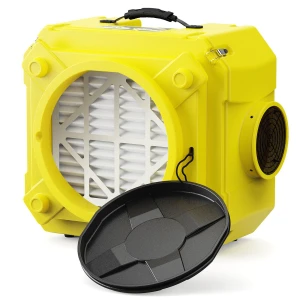 AlorAir Air Scrubber with 3 Stage Filtration, Stackable Negative Air Machine for Industrial and Commercial Use, Air Cle