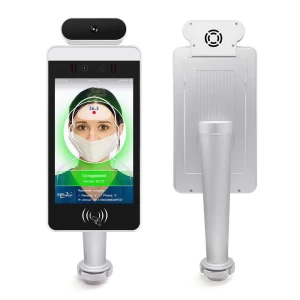 Android RK3288 face recognition temperature and time controller temperature mesuarement with stand