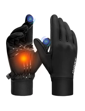 INBIKE Winter Gloves for Women Men, Touchscreen Warm Gloves Windproof Water Resistant, Thermal Lined Anti-Slip Insulate