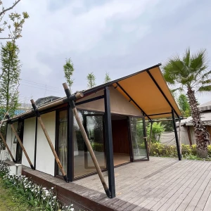 Modern Prefab Safari Tent House for 2-4 People