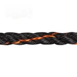 Polypropylene Monofilament 3 Strands Twisted Rope Truck Rope