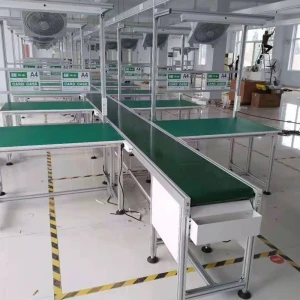 Factory customized double-chain conveyor automatic assembly line double-speed chain