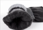 0.58 USD ST008 Boys students computer typing half finger knit gloves for 18 - 35 years
